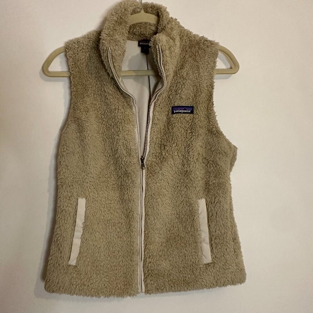 Patagonia Los Gatos Fleece Full Zip Vest Cozy Minimalist Gorpcore - Small - Picture 2 of 3